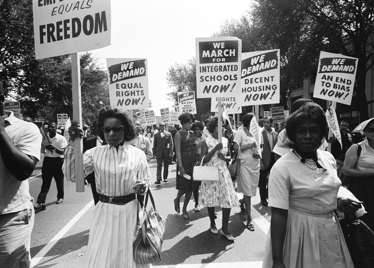 Civil rights protesting